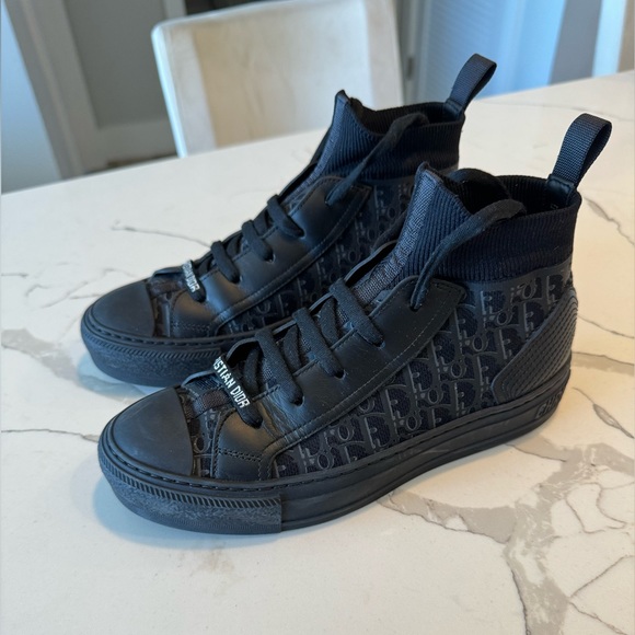 Black Walk'n'Dior Sneaker - Picture 3 of 10